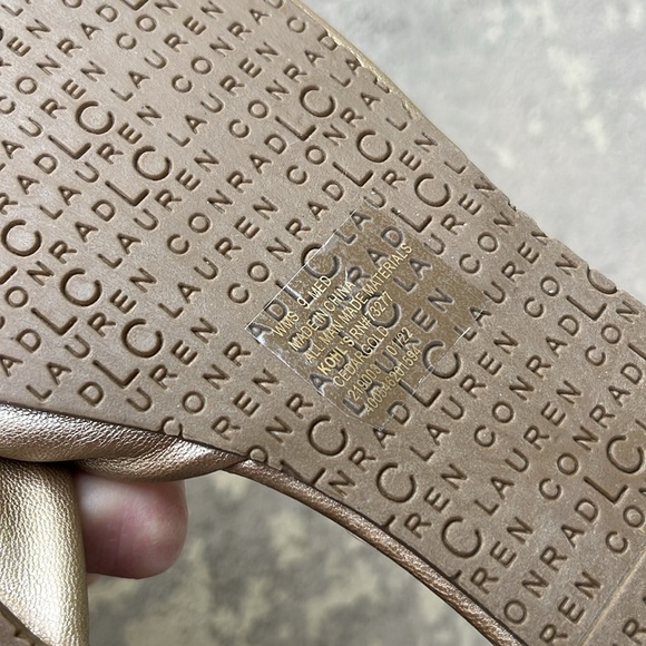 Brand new Lauren Conrad, gold knotted flats - Picture 5 of 8